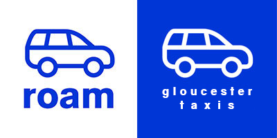 Roam Rideshare logos